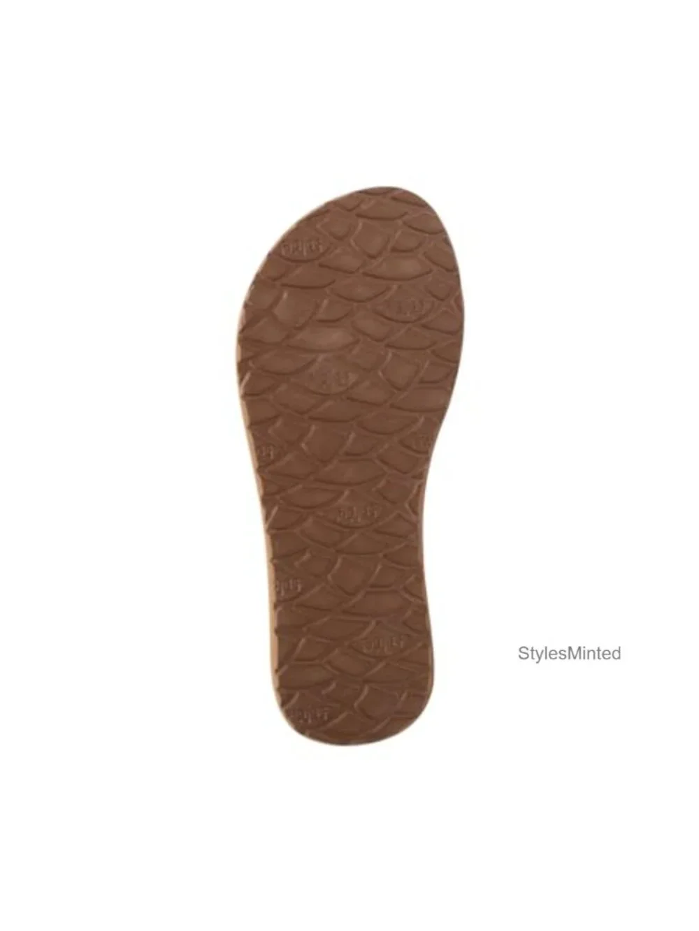 Flojos Women's Kay Faux Leather Flip Flops Sandals Comfort Arch Support